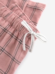 Pink Check Flannel Pyjama Bottoms - Image 7 of 8