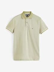 Tommy Hilfiger Blue Oxford Collar Polo T-Shirt - Image 4 of 4
