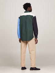 Зеленая рубашка Tommy Hilfiger блок - Изображение 5 из 5