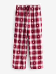 Red Check Flannel Pyjama Bottoms - Image 7 of 10