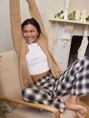 Black/White Flannel Pyjama Bottoms - Image 5 of 7