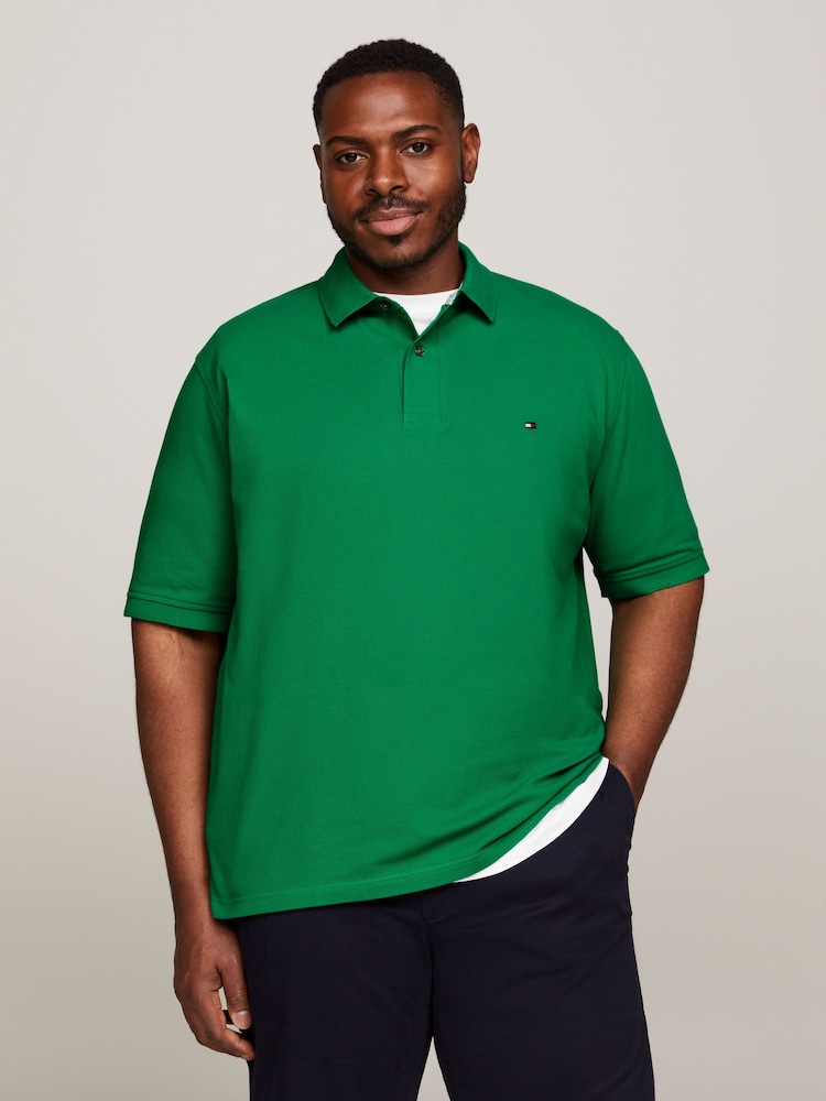 Tommy Hilfiger Green Big And Tall 1985 Regular Polo Shirt - Image 1 of 5