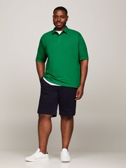 Tommy Hilfiger Green Big And Tall 1985 Regular Polo Shirt - Image 4 of 5