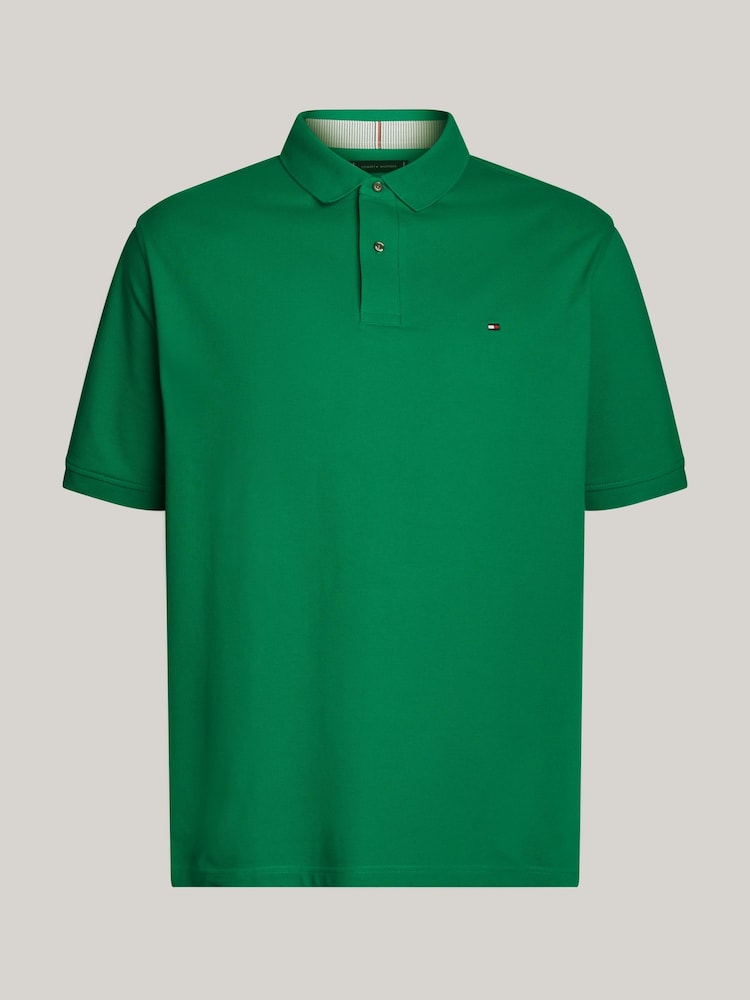 Tommy Hilfiger Green Big And Tall 1985 Regular Polo Shirt - Image 5 of 5