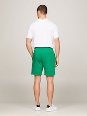 Tommy Hilfiger Green Logo Sweat Shorts - Image 3 of 5
