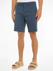 Tommy Hilfiger Blue Harlem Structure Shorts - Image 1 of 3