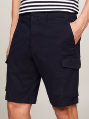 Tommy Hilfiger Blue 1985 Harlem Cargo Shorts - Image 1 of 4