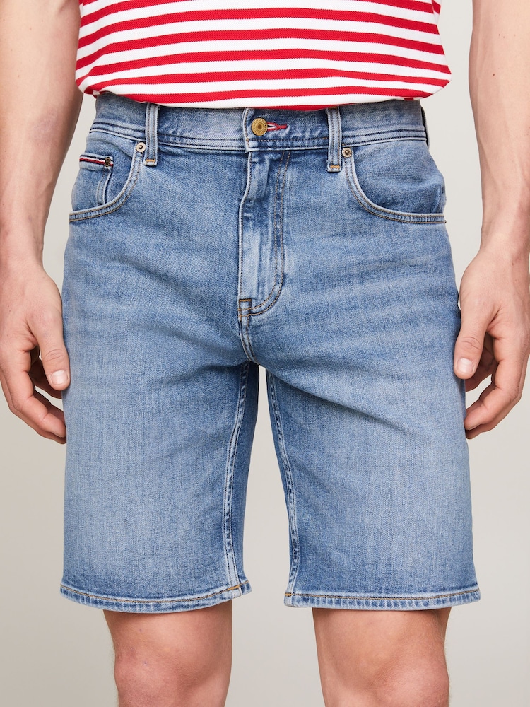 Tommy Hilfiger Blue Brooklyn Denim Shorts - Image 1 of 6