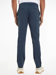 Tommy Hilfiger Light Blue Denton Structure Chino Trousers - Image 2 of 6