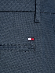 Tommy Hilfiger Light Blue Denton Structure Chino Trousers - Image 6 of 6