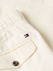 Tommy Hilfiger Natural Harlem Linen Shorts - Image 6 of 6