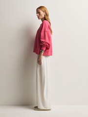 FP Movement Pink Intercept Pullover Sweat Top - Image 3 of 6