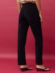Black Velvet Straight Jeans - Image 3 of 4