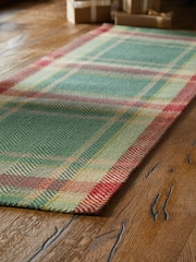 Green Barton Check Runner - Image 2 of 5
