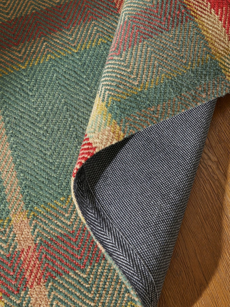 Green Barton Check Runner - Image 4 of 5