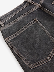 Washed Black Baggy Wide leg Jeans - Image 4 of 5