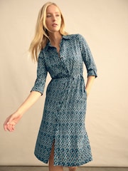 Hobbs Blue Cali Dress - Image 1 of 4