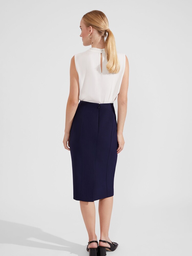 Hobbs Blue Phoebe Skirt - Image 2 of 4