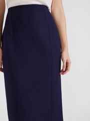 Hobbs Blue Phoebe Skirt - Image 3 of 4
