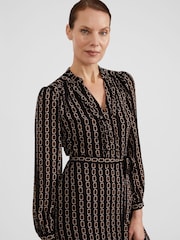 Hobbs Black Petite Alexia Dress - Image 4 of 5