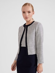 Hobbs Navy Blue Petite Petite Laurie Jacket - Image 1 of 3