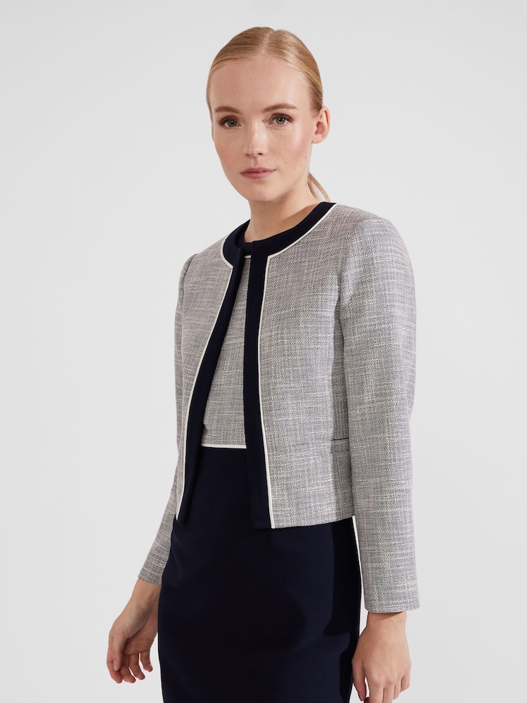 Hobbs Navy Blue Petite Petite Laurie Jacket - Image 1 of 3