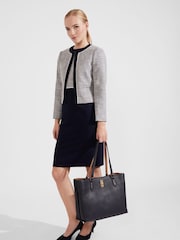Hobbs Navy Blue Petite Petite Laurie Jacket - Image 2 of 3