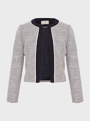 Hobbs Navy Blue Petite Petite Laurie Jacket - Image 3 of 3