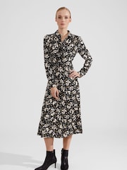 Hobbs Black Georgina Dress - Image 1 of 3
