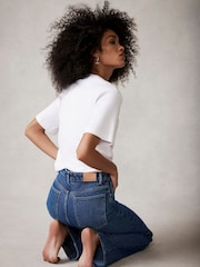 Mint Velvet White Ultimate T-Shirt - Image 4 of 7