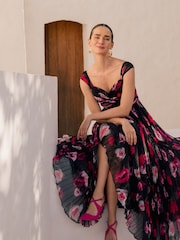 Phase Eight Black Gretal Dress - Image 1 of 8