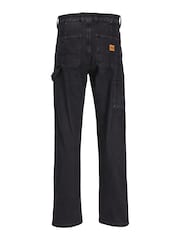 JACK & JONES Black Eddie Loose Fit Jeans - Image 8 of 8
