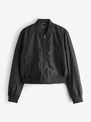 Schwarz - Only Bomberjacke mit Reißverschluss - Bild 2 von 2