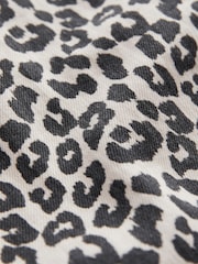 Leopard Oversized Denim 100% Cotton Shirt - Image 6 of 6