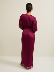 Phase Eight Pink Petite Brielle Wrap Maxi Dress - Image 2 of 5