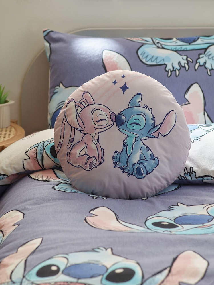Pink Disney Lilo & Stitch 100% Cotton Cushion - Image 2 of 5