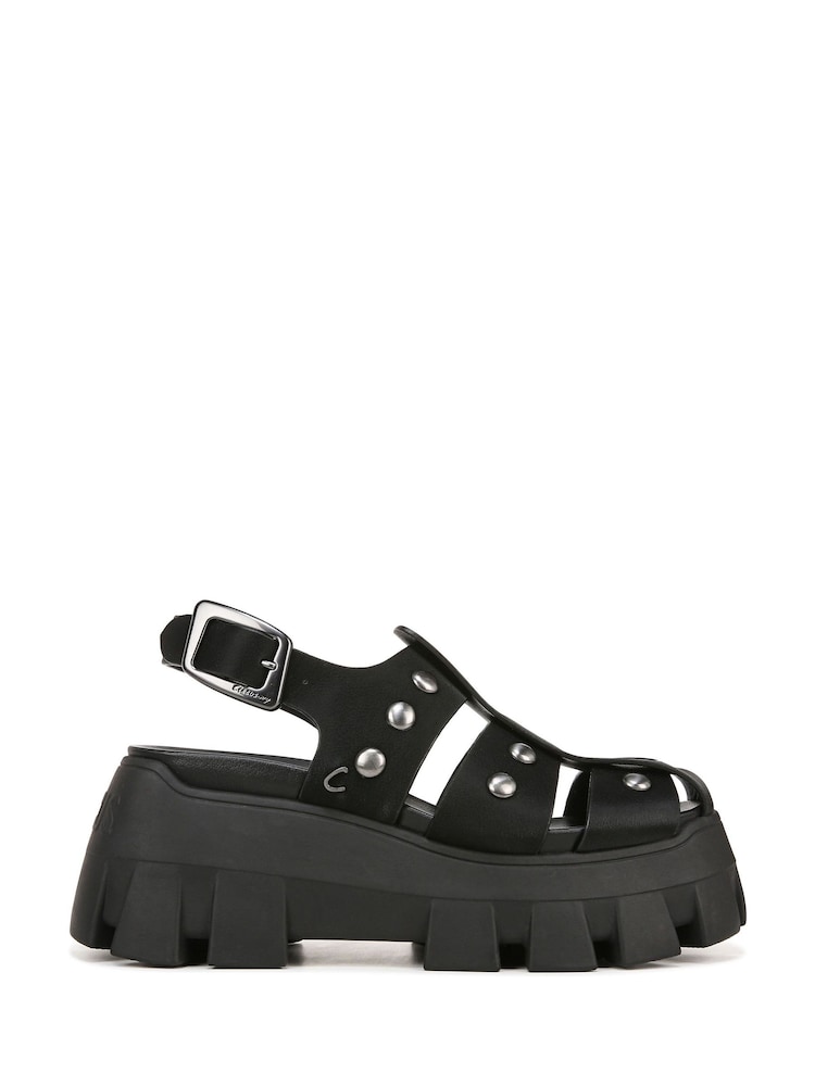 Circus NY Addison Platform Black Sandals - Image 1 of 7 Circus NY Addison Platform Black Sandals - Image 1 of 7