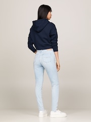 Tommy Jeans Blue Sylvia High Rise Skinny Jeans - Image 2 of 6