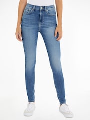 Tommy Jeans Light Blue Sylvia High Rise Skinny Jeans - Image 1 of 6