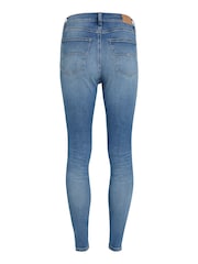 Tommy Jeans Light Blue Sylvia High Rise Skinny Jeans - Image 5 of 6