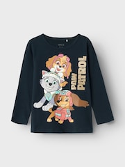 Name It Blue Paw Patrol Long Sleeve T-Shirt and Joggers Set - Image 2 of 4