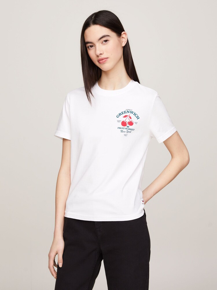 Tommy Jeans Oversized Novelty T-Shirt - Image 1 of 6 Tommy Jeans Oversized Novelty T-Shirt - Image 1 of 6