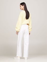 Tommy Jeans White Betsy Jeans - Image 2 of 6