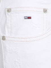 Tommy Jeans White Betsy Jeans - Image 6 of 6