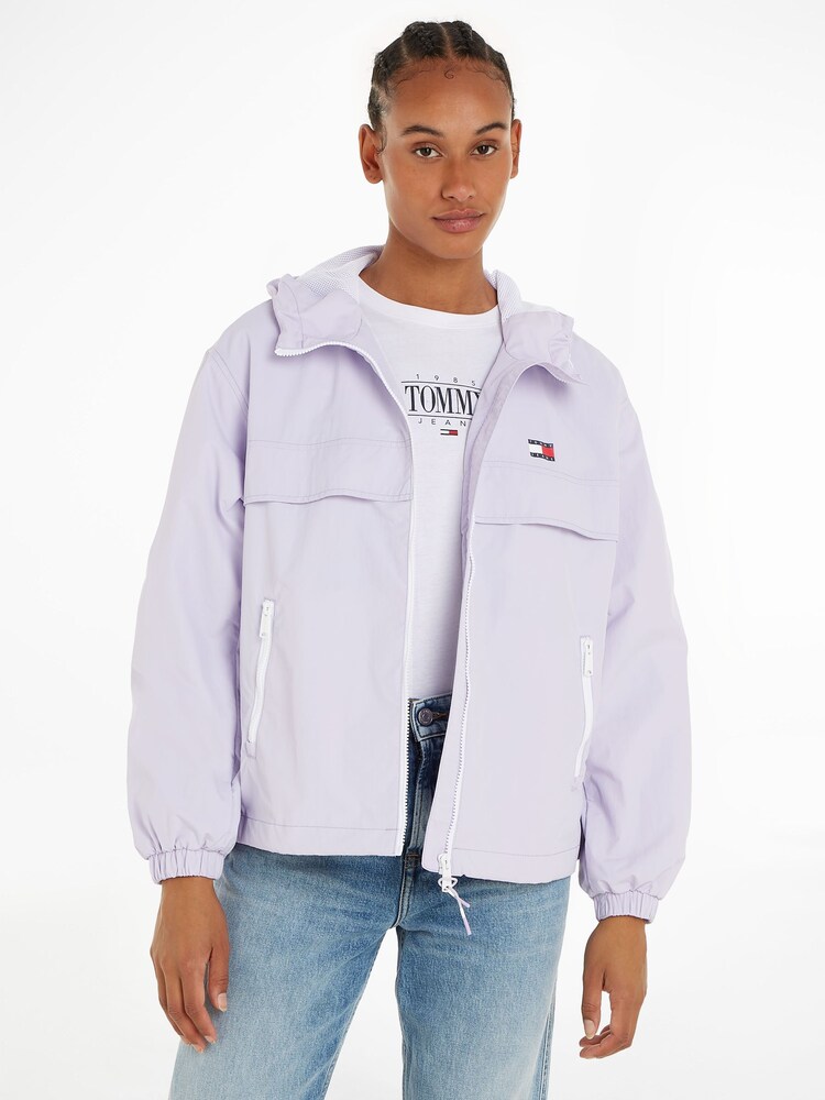 Tommy Jeans Purple Chicago Windbreaker - Image 1 of 6 Tommy Jeans Purple Chicago Windbreaker - Image 1 of 6