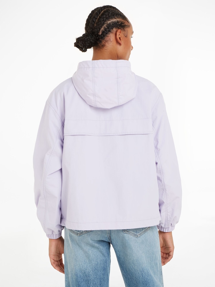 Tommy Jeans Purple Chicago Windbreaker - Image 2 of 6 Tommy Jeans Purple Chicago Windbreaker - Image 2 of 6