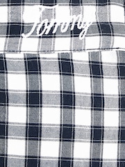 Tommy Jeans White Mini Gingham Skirt - Image 6 of 6