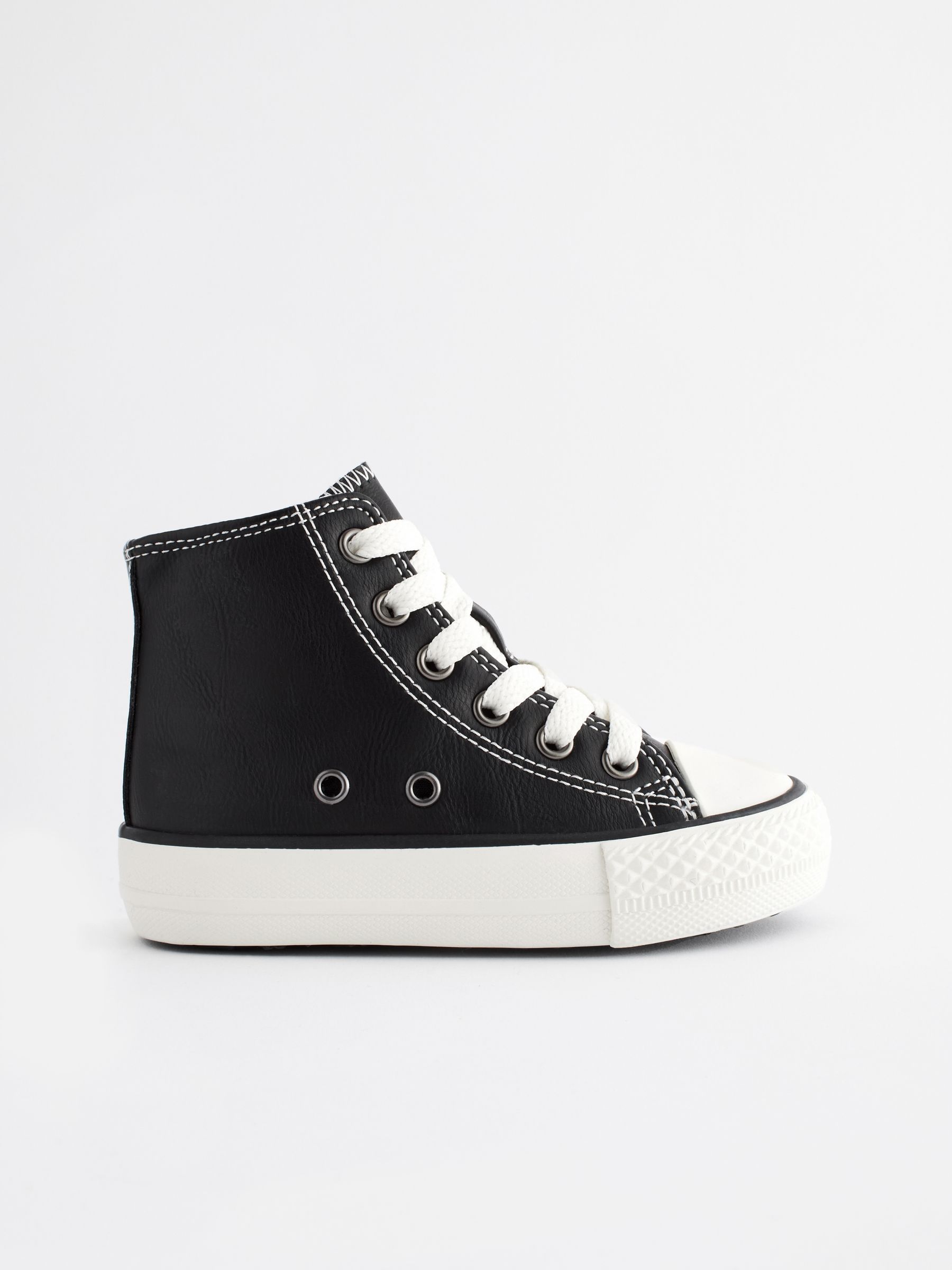 Buy Black Chunky High Top Trainers from Next Canada