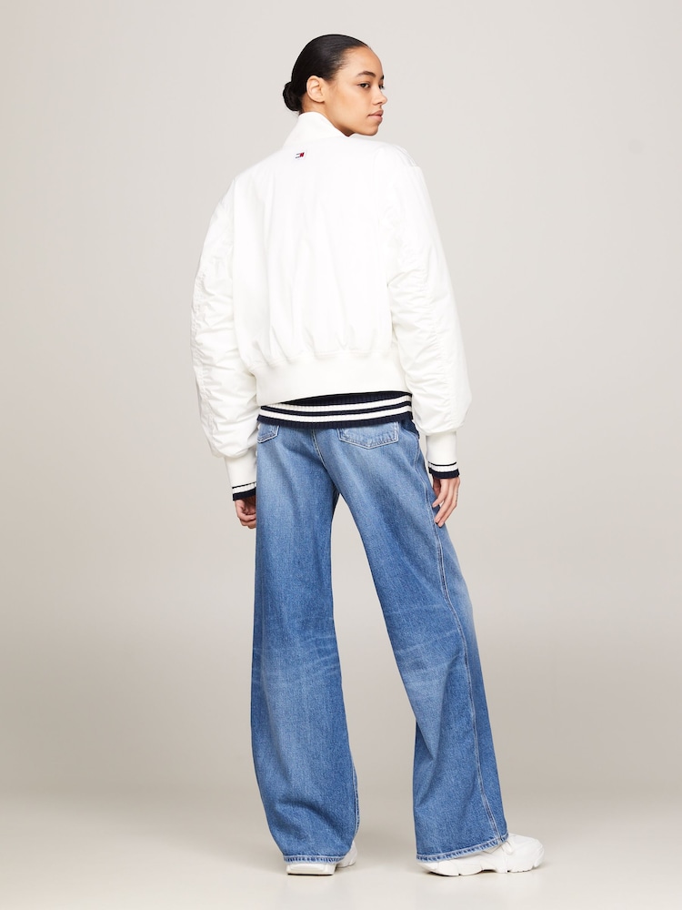 Weiß - Tommy Jeans Classics Bomberjacke - Bild 2 von 5