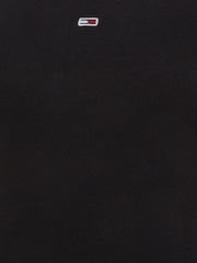 Tommy Jeans Black Midi Bodycon Tube Dress - Image 6 of 6